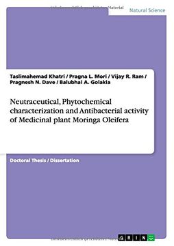 portada Neutraceutical, Phytochemical characterization and Antibacterial activity of Medicinal plant Moringa Oleifera