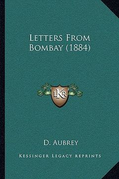portada letters from bombay (1884) (en Inglés)