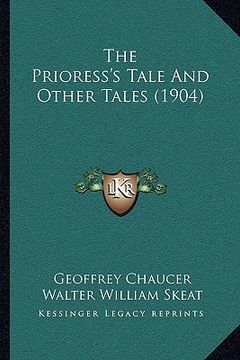 portada the prioress's tale and other tales (1904) (en Inglés)
