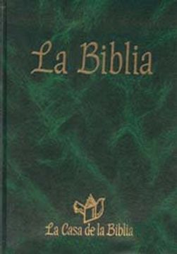 portada Biblia, Manual, Oro, Cinta de Registro (Ediciones Bíblicas "la Casa de la Biblia")