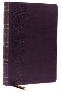 portada Nkjv, Single-Column Wide-Margin Reference Bible, Leathersoft, Purple, red Letter, Comfort Print: Holy Bible, new King James Version (in English)