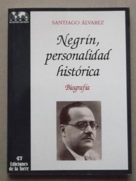portada Negrin, personalidad historica. t.1. biografia