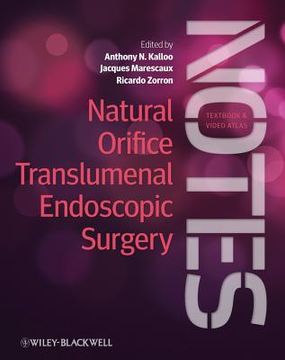 portada natural orifice translumenal endoscopic surgery (notes)