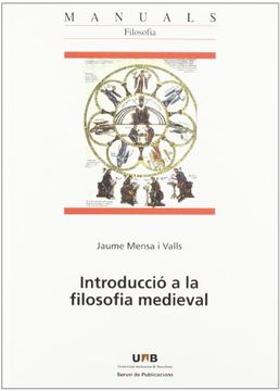 portada Introducció A La Filosofia Medieval (Manuals de la UAB) (in Spanish)