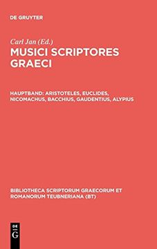 portada Aristoteles, Euclides, Nicomachus, Bacchius, Gaudentius, Alypius (en Inglés)