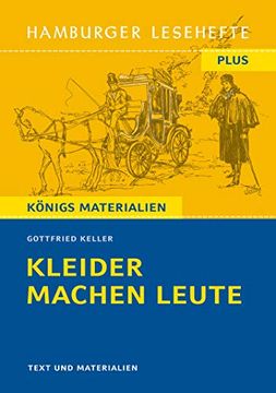portada Hamburger Lesehefte Plus - Gottfried Keller: Kleider Machen Leute: Texte und Materialien (en Alemán)