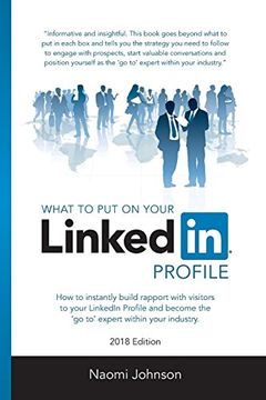 portada What to put on Your Linkedin Profile 2018 Edition (en Inglés)