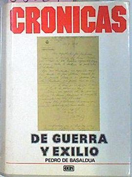 portada Cronicas de Guerra y Exilio