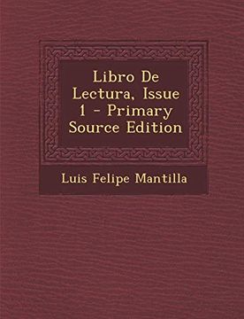 portada Libro de Lectura, Issue 1 (in Spanish)