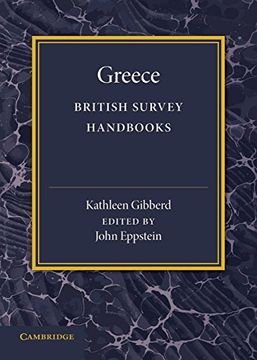 portada Greece (British Survey Handbooks) (en Inglés)