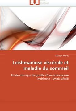 portada Leishmaniose Viscerale Et Maladie Du Sommeil