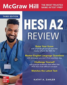 portada Mcgraw Hill Hesi a2 Review, Third Edition (en Inglés)