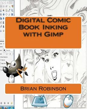 portada Digital Comic Book Inking with Gimp (en Inglés)