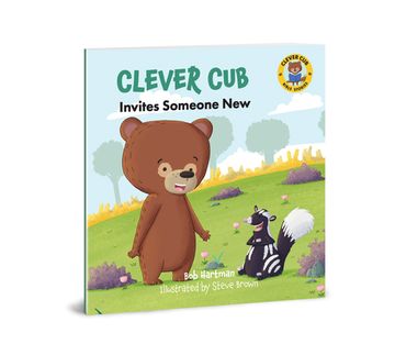 portada Clever cub Invites Someone new (Clever cub Bible Stories) (en Inglés)