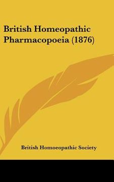 portada british homeopathic pharmacopoeia (1876) (en Inglés)