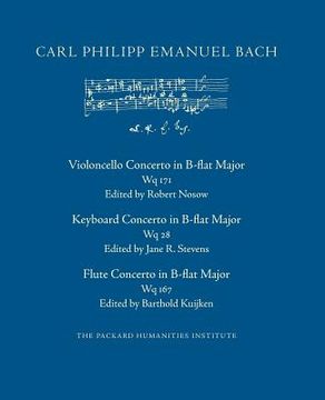 portada Concerto in B-flat Major, Wq 171 (in English)