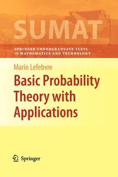 portada basic probability theory with applications (en Inglés)