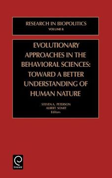 portada evolutionary approaches in the behavioral sciences