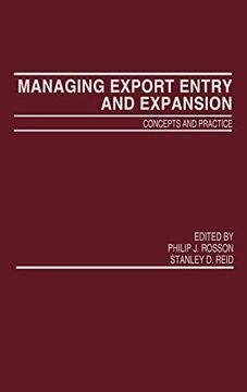 portada Managing Export Entry and Expansion: Concepts and Practice 