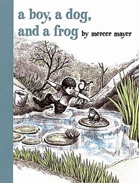 portada A Boy, a Dog, and a Frog (en Inglés)