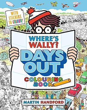 portada Where's Wally? Days Out: Colouring (en Inglés)