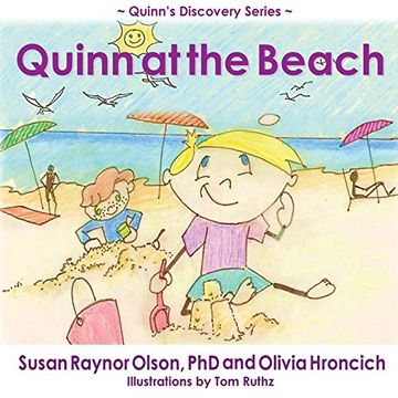 portada Quinn at the Beach: Quinn's Discovery Series (en Inglés)