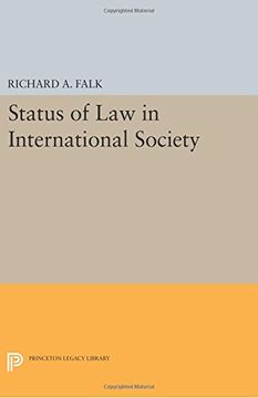 portada Status of law in International Society (Princeton Legacy Library) (en Inglés)