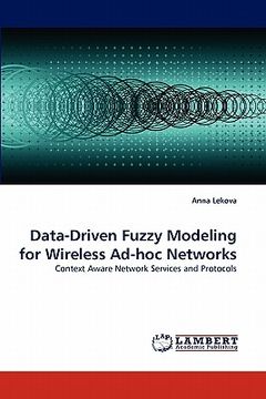 portada data-driven fuzzy modeling for wireless ad-hoc networks (en Inglés)