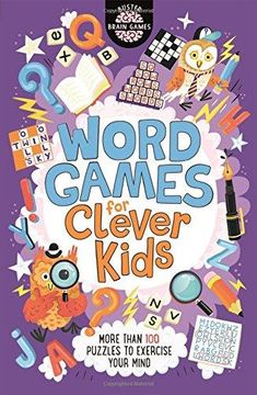 portada Word Games for Clever Kids (Buster Brain Games) (en Inglés)