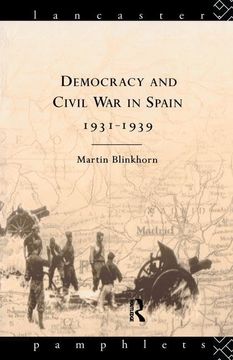 portada Democracy and Civil War in Spain 1931-1939 (en Inglés)
