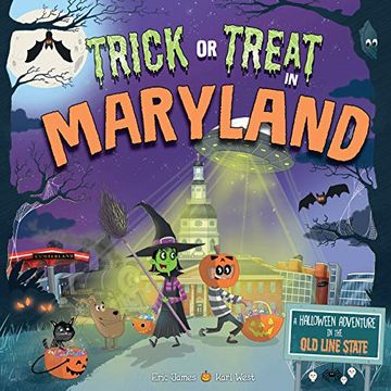 portada Trick or Treat in Maryland: A Halloween Adventure in the old Line State (en Inglés)