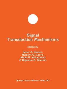 portada Signal Transduction Mechanisms (en Inglés)