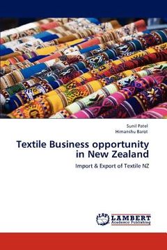portada textile business opportunity in new zealand (en Inglés)