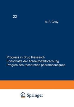 portada Progress in Drug Research / Fortschritte Der Arzneimittelforschung / Progrès Des Recherches Pharmaceutiques (en Inglés)