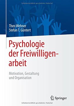 portada Psychologie der Freiwilligenarbeit: Motivation, Gestaltung und Organisation (en Alemán)