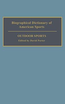 portada Biographical Dictionary of American Sports: Outdoor Sports (en Inglés)