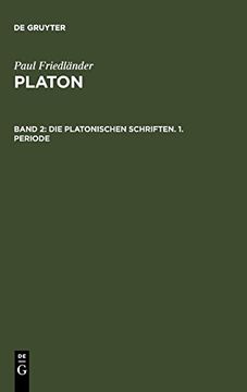 portada Die Platonischen Schriften, 1. Periode (en Alemán)