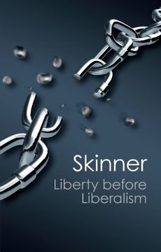 portada Liberty Before Liberalism Paperback (Canto Classics) (in English)