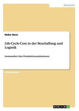 portada Life-Cycle-Cost in der  Beschaffung und Logistik (German Edition)