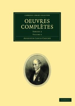 portada Oeuvres Complètes 26 Volume Set: Oeuvres Complètes: Volume 6 Paperback (Cambridge Library Collection - Mathematics) (en Inglés)