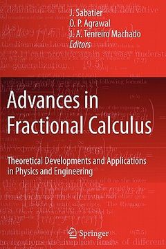 portada advances in fractional calculus: theoretical developments and applications in physics and engineering (en Inglés)