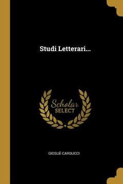 portada Studi Letterari... (en Italiano)