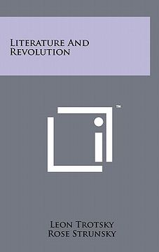 portada literature and revolution (en Inglés)