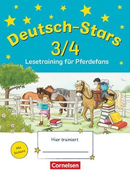 portada Deutsch-Stars 3/4. Themenheft: Pferde: Lesetraining für Pferdefans (en Alemán)