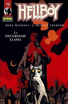 portada hellboy: la oscuridad llama (in Spanish)