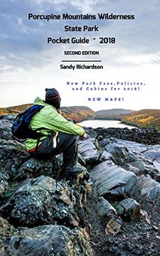 portada Porcupine Mountains Wilderness State Park Pocket Guide 2018 (en Inglés)