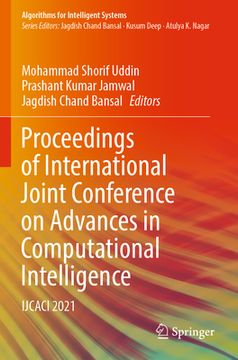 portada Proceedings of International Joint Conference on Advances in Computational Intelligence: Ijcaci 2021