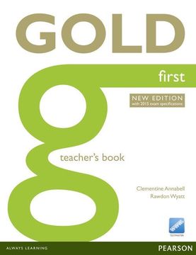 portada Gold First. Teacher's Book. Con Expansión Online. Para Colegios (en Inglés)