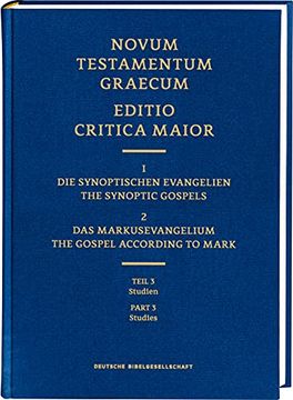 portada Ecm I/2. 3. Markusevangelium. Studien Novum Testamentum Graecum. Editio Critica Maior (en Alemán)