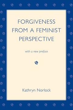 portada Forgiveness from a Feminist Perspective (en Inglés)